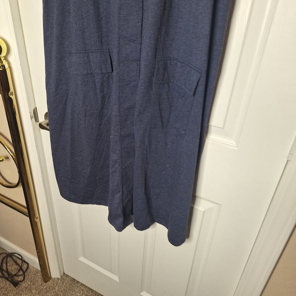 Kindred Bravely Universal Labor & Delivery Gown in Navy Heather NWT - Picture 4 of 10
